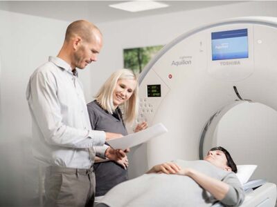 Unternehmensbilder für die Radiologie-Praxis AlpRad